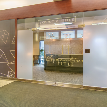 Bloomington office entry way